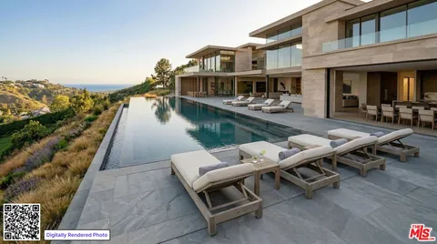 a view of a patio with swimming pool table and chairs