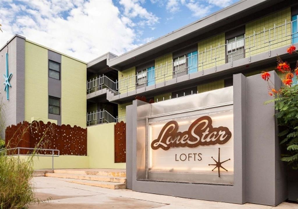 2408 Leon Street, Unit 100 Austin, TX 78705 - Photo 5 of 6 a view of a street with an entrance and a building