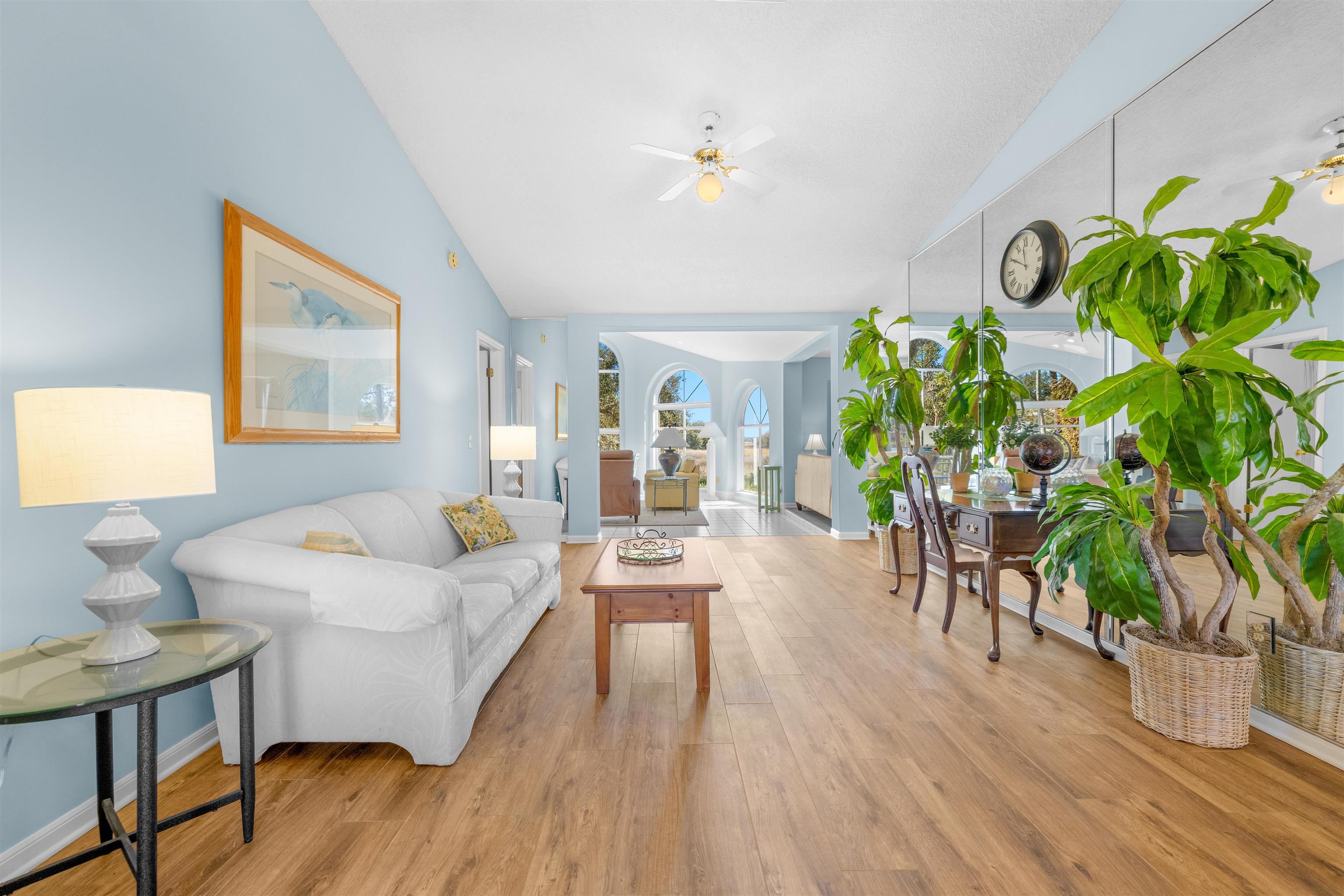 655 East Bianca Circle St. Augustine, FL 32086 - Photo 31 of 53 a living room with furniture and a potted plant
