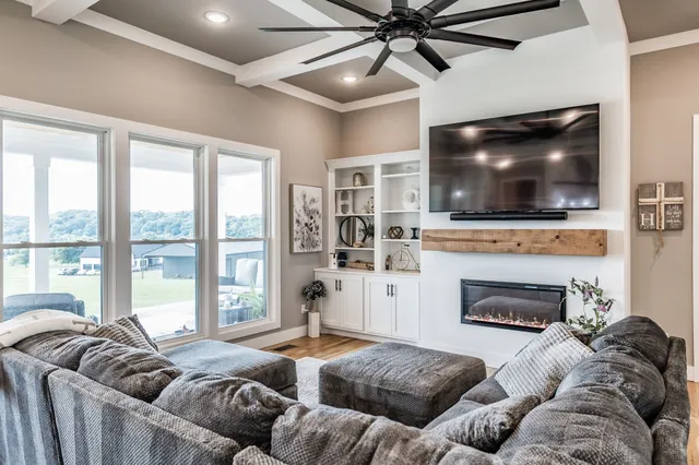 a view of a bedroom with washer and dryer