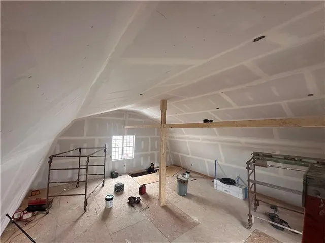 a room with storage and utility