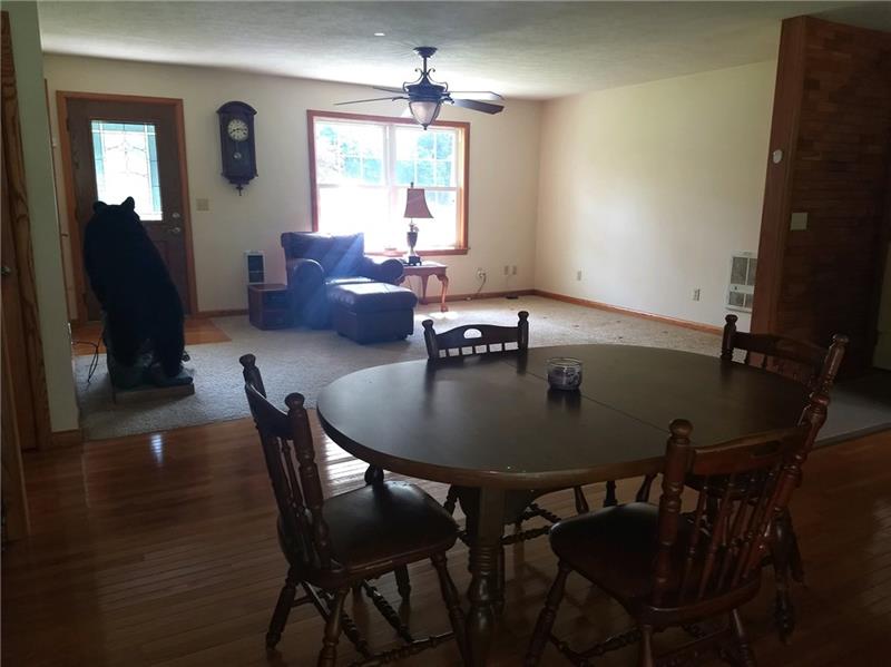 21 Gibson Road Greenville, PA 16125 - Photo 6 of 25 Open floor Plan of Dining and Living Room