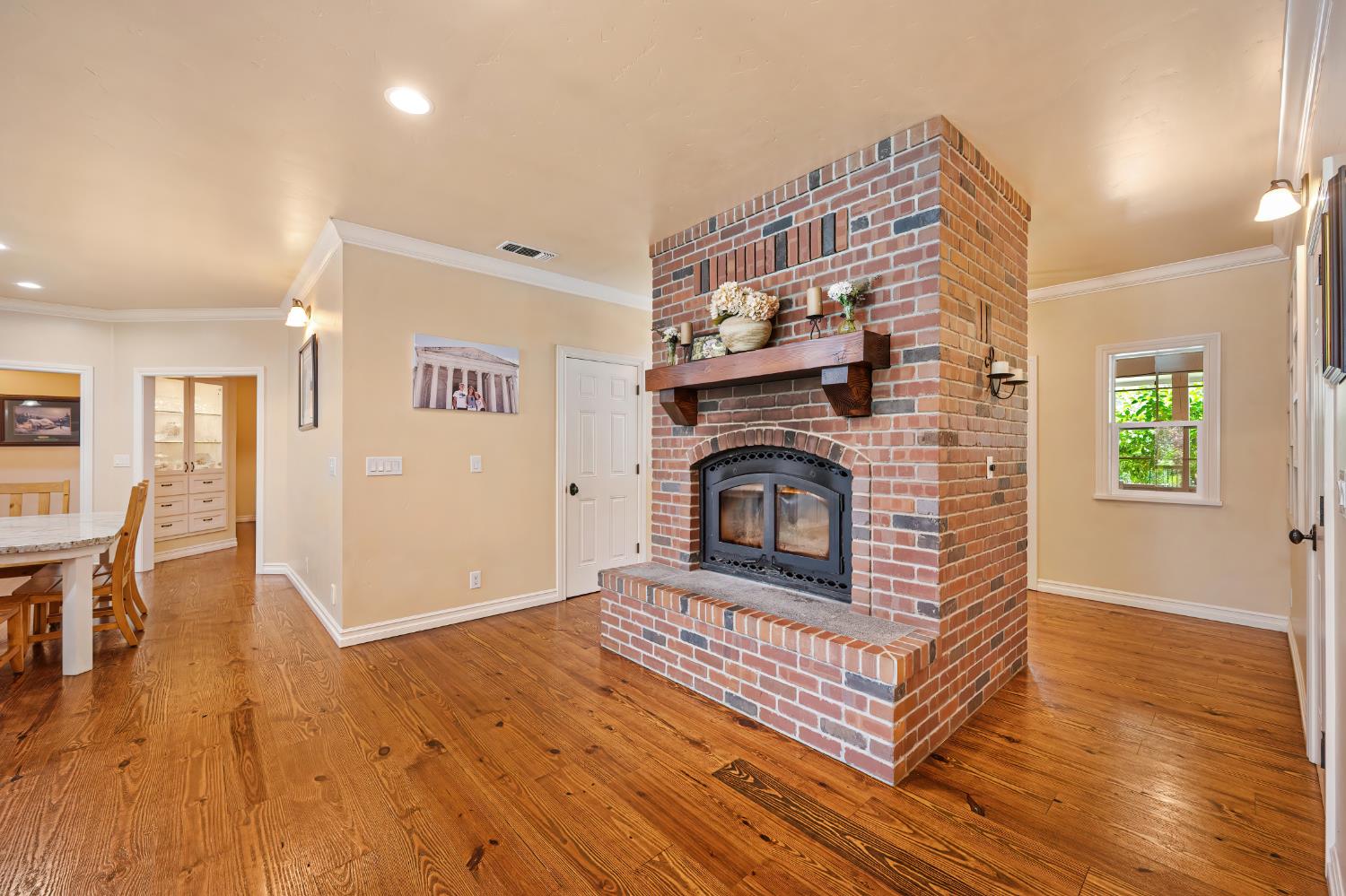 3557 Val Verde Road Loomis, CA 95650 - Photo 12 of 71 a living room with furniture and a fireplace