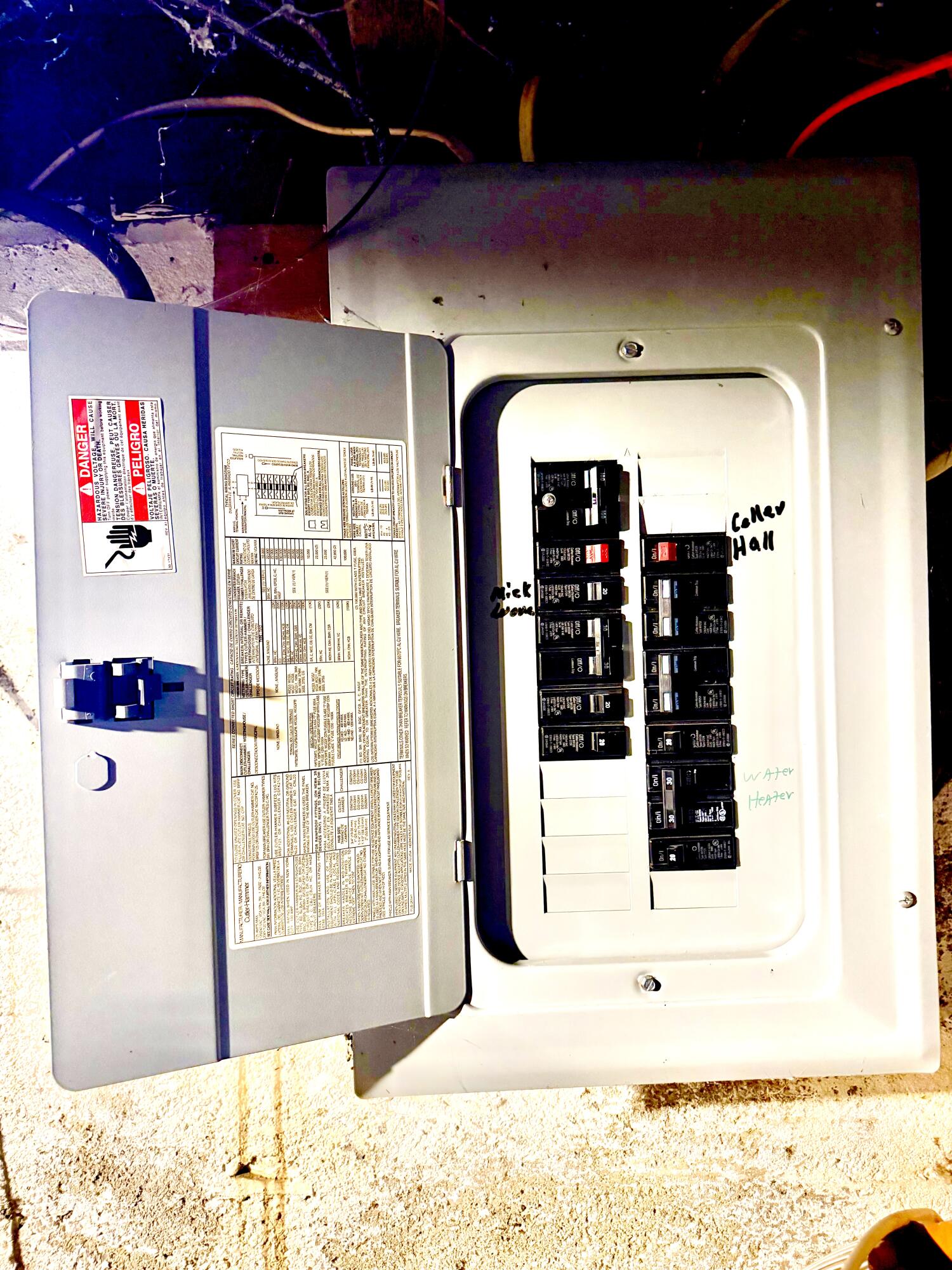 458 Birch Street Bangor, ME 04401 - Photo 41 of 48 Circuit breaker panel