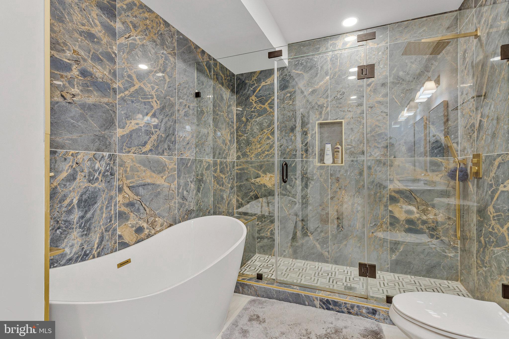 2901 George Howard Way Davidsonville, MD 21035 - Photo 60 of 70 a bathroom with a bathtub and a shower