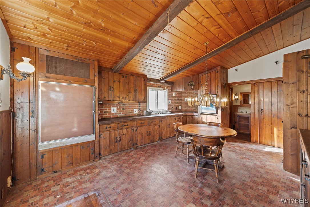 399 Lockport Street Porter, NY 14174 - Photo 9 of 50 large eat in kitchen with vaulted ceiling