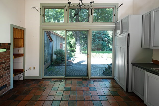 69 Fox Farms Road Northampton, MA 01062 - Photo 14 of 38 a view of a refrigerator in an empty room and a window