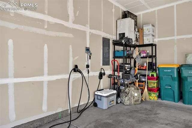 a view of water heater room