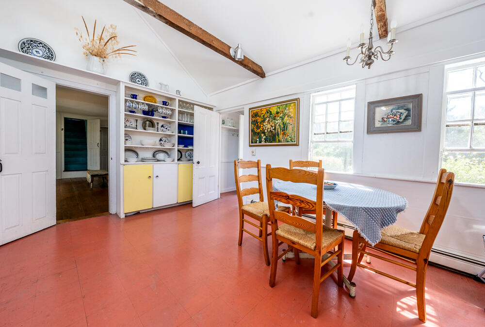 46 South Pamet Road Truro, MA 02666 - Photo 29 of 68 a living room with furniture and kitchen view