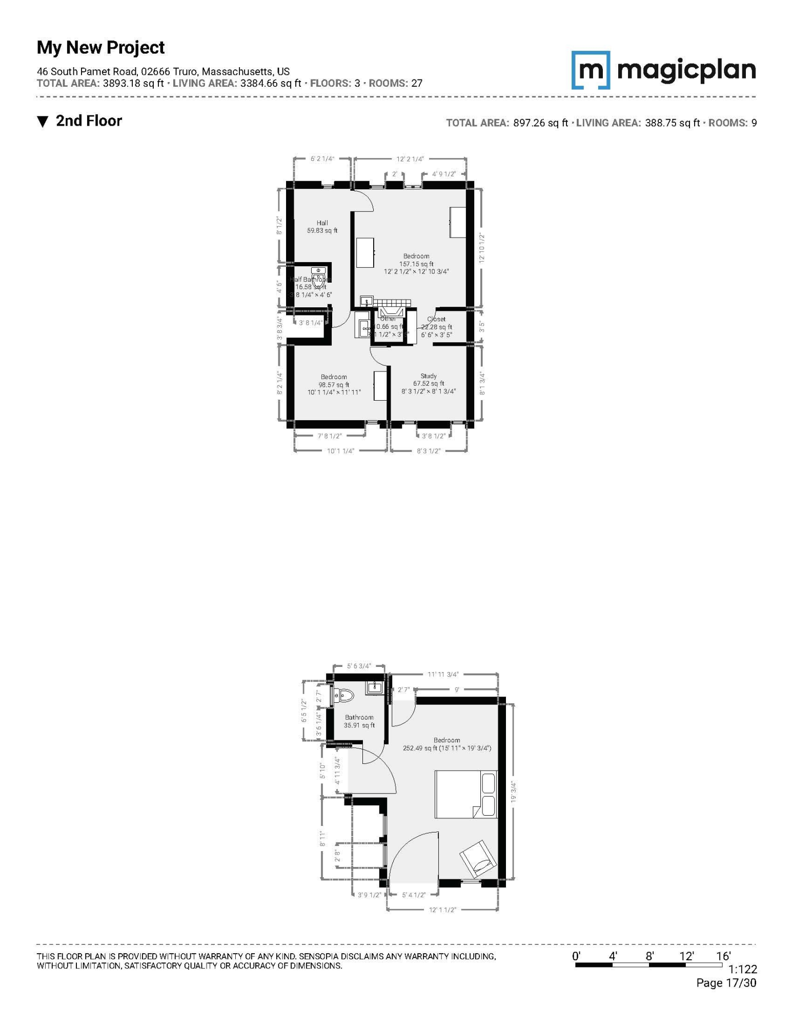 46 South Pamet Road Truro, MA 02666 - Photo 67 of 68 Second Floor