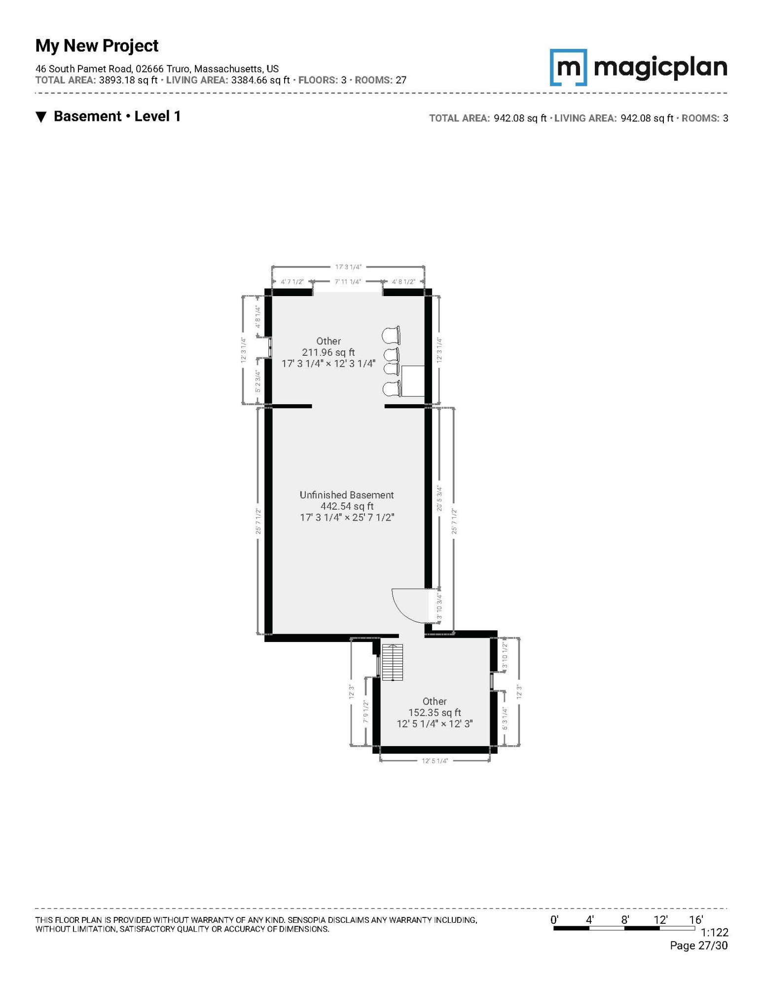46 South Pamet Road Truro, MA 02666 - Photo 68 of 68 a picture of a bench in a white building