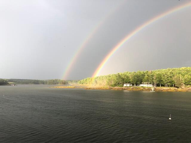 111 Rockweed Road West Bath, ME 04530 - Photo 4 of 73 Rainbow over property