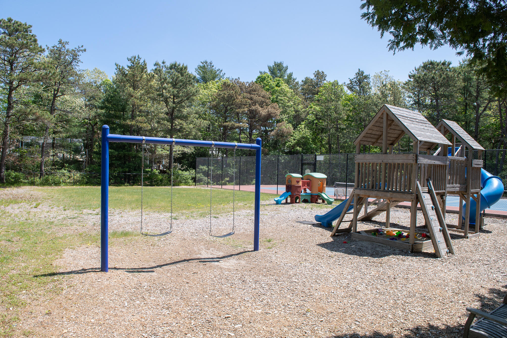 8 Yachtsman Circle Mashpee, MA 02649 - Photo 53 of 56 a view of a park with iron fence