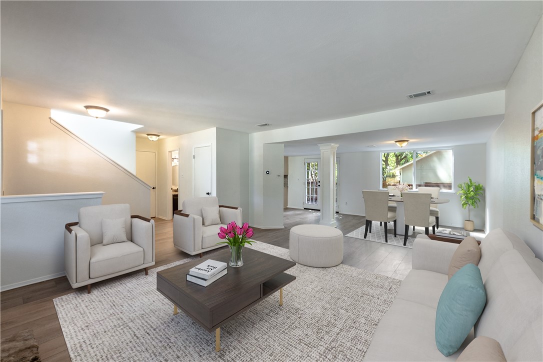 12702 Rhea Court Austin, TX 78727 - Photo 19 of 19 Spacious Floor Plan; expansive windows with natural light and views to private backyard