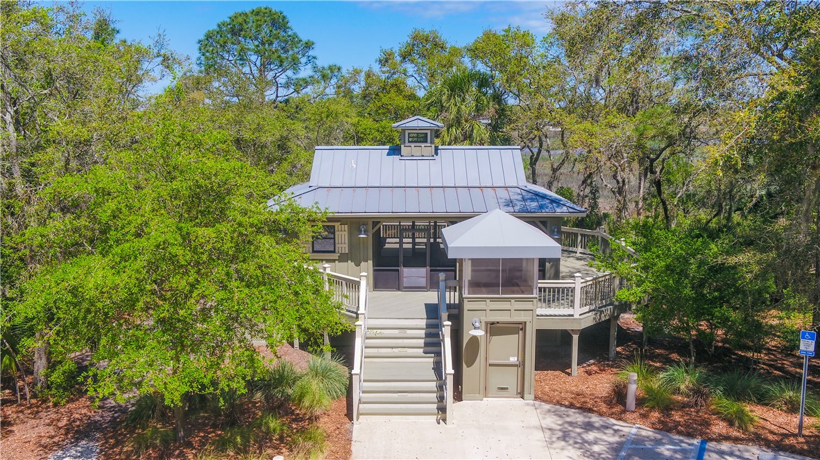 96156 Brady Point Road Fernandina Beach, FL 32034 - Photo 13 of 23 Marsh Front recreation center with a screened picnic cottage overlooking the ICW