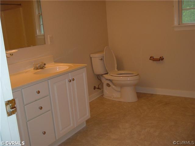 21810 Sappony Road Moseley, VA 23120 - Photo 19 of 24 a bathroom with a sink and a toilet