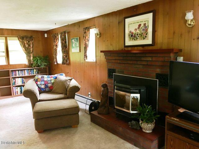 Living Room with Pellet Stove