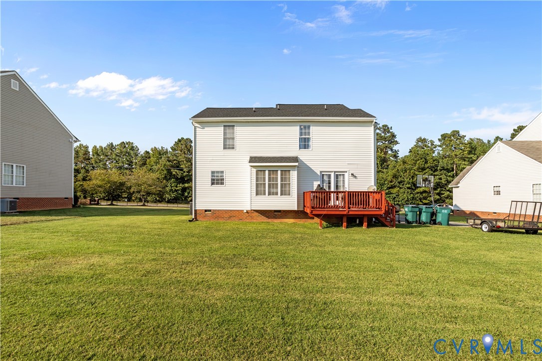 3363 Darbytown Road Henrico, VA 23231 - Photo 33 of 33 a view of a house with a yard