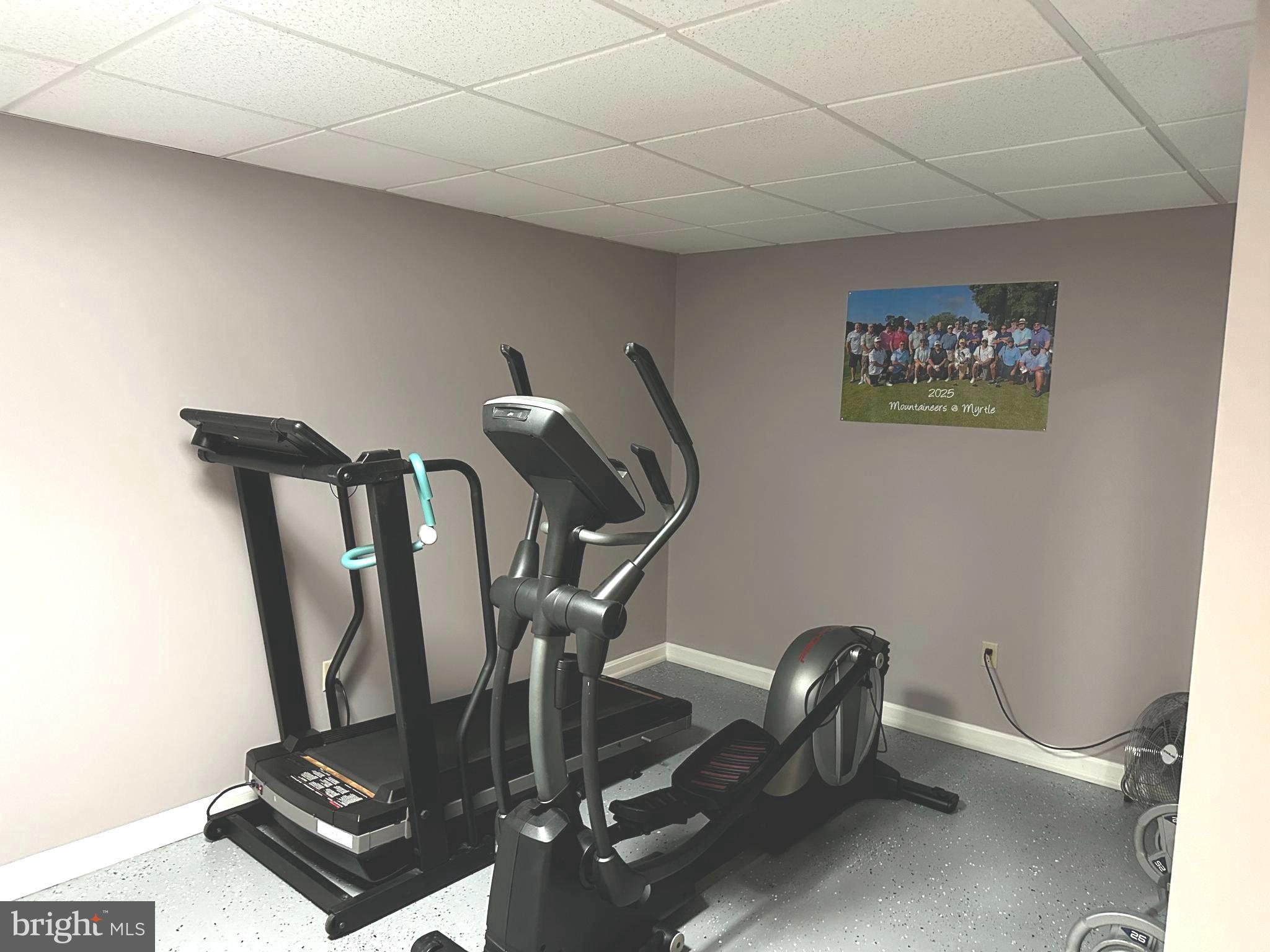 25 Mish Road Bunker Hill, WV 25413 - Photo 115 of 124 a view of a room with gym equipment