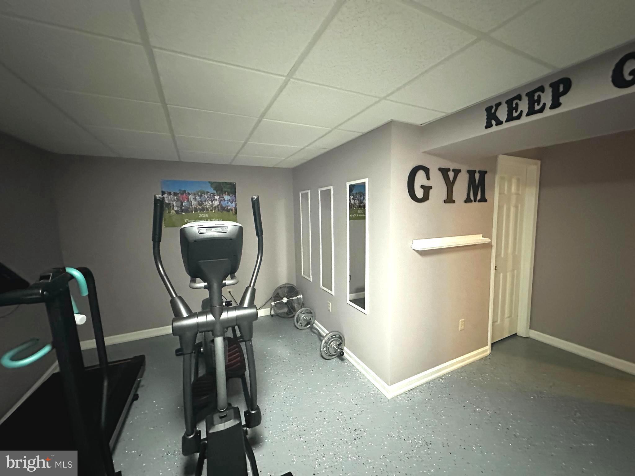 25 Mish Road Bunker Hill, WV 25413 - Photo 76 of 87 a view of a room with gym equipment