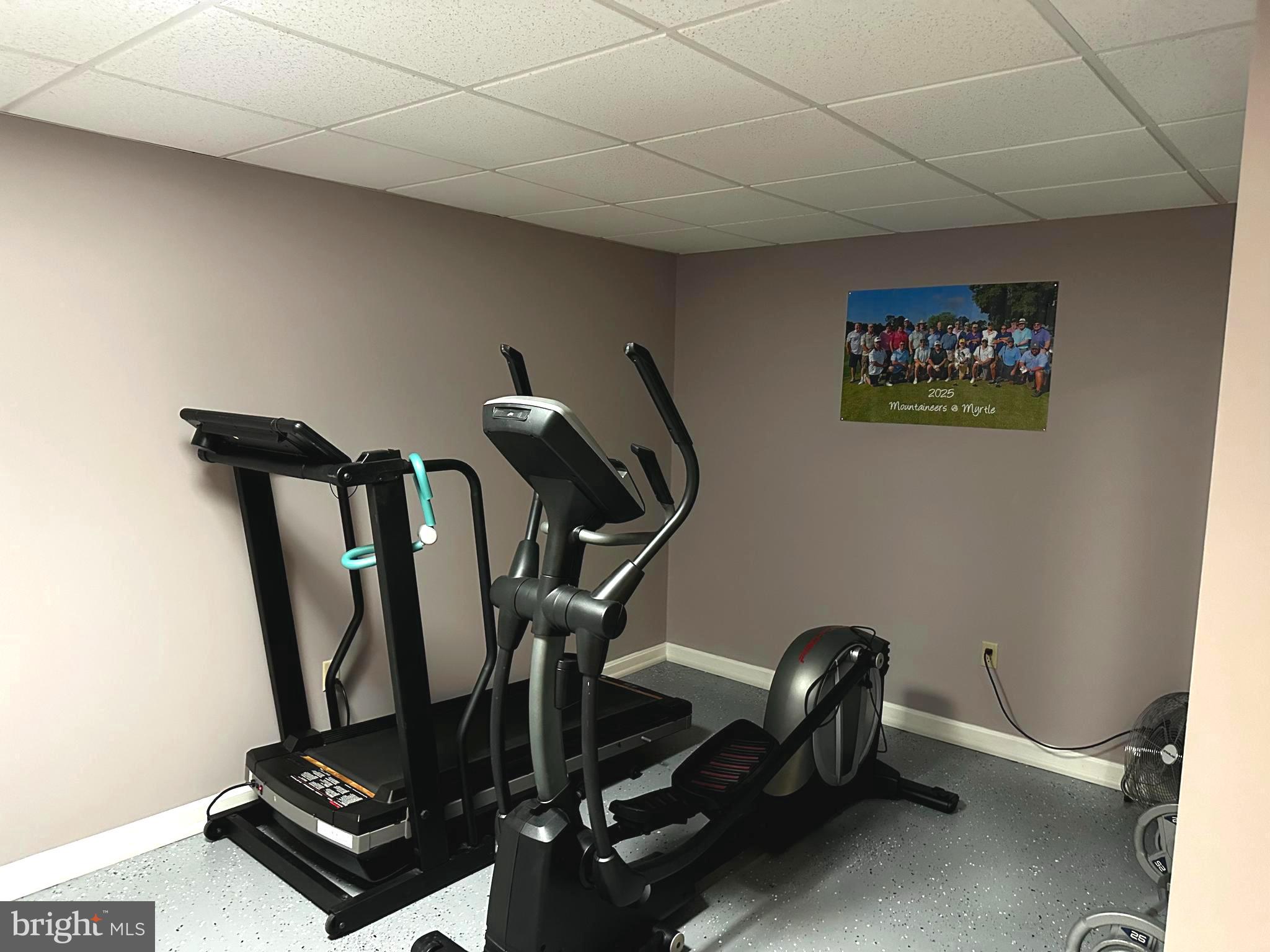 25 Mish Road Bunker Hill, WV 25413 - Photo 77 of 87 a view of a room with gym equipment