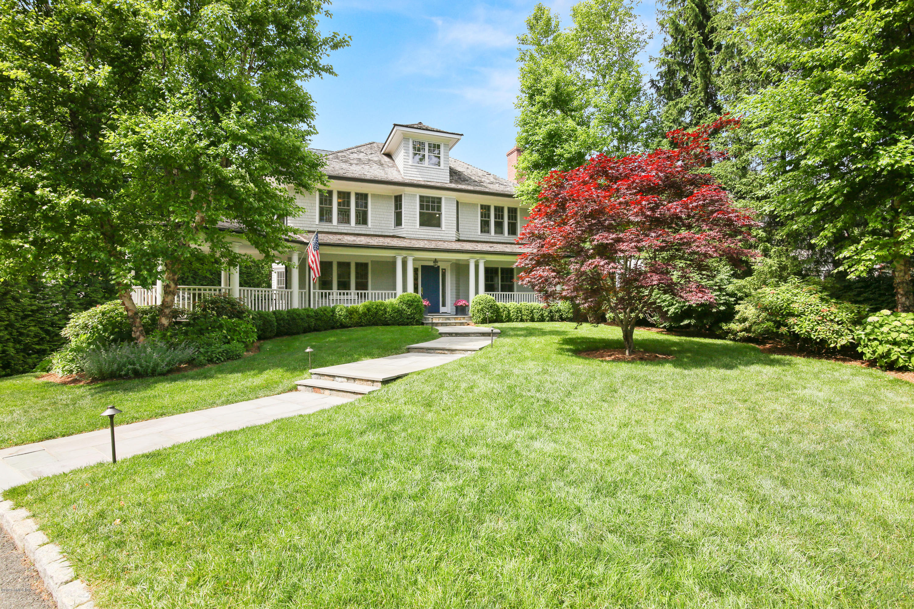 67 Lockwood Road Riverside, CT 06878 - Photo 28 of 30 a view of a house with a swimming pool