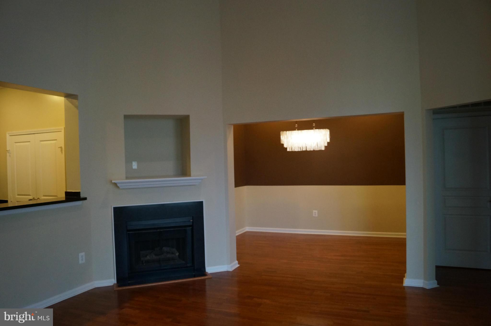 12000 Market Street, Unit 425 Reston, VA 20190 - Photo 5 of 30 a view of a livingroom with wooden floor and a fireplace