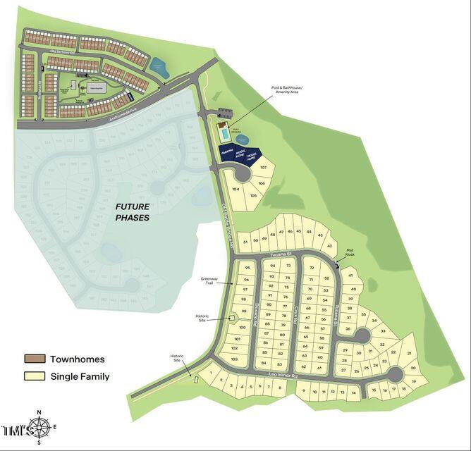 908 Canis Minor Road Wendell, NC 27591 - Photo 33 of 36 Anderson Farm Community Site Map