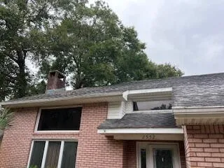 a backyard of a house