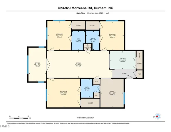 $305,000 | 929 Morreene Road, Unit C23, Durham, NC 27705