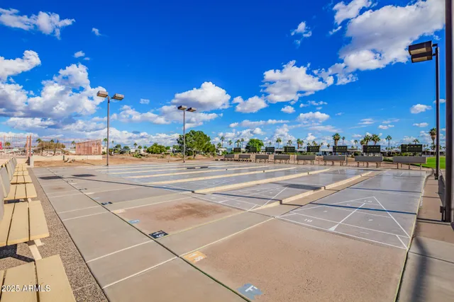 a view of tennis court