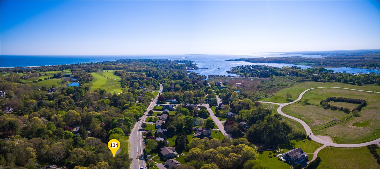 134 Watch Hill Road Westerly, RI 02891 - Photo 1 of 10 Looking southwest with East Beat, Watch Hill and Avondale in the background