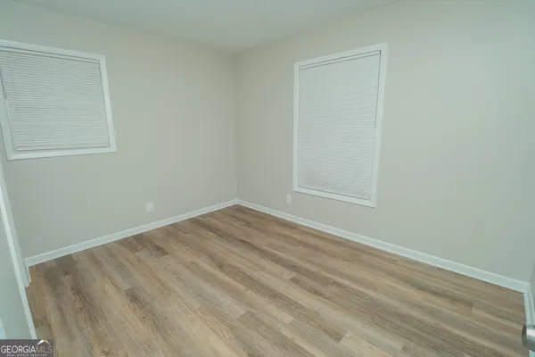 wooden floor in an empty room