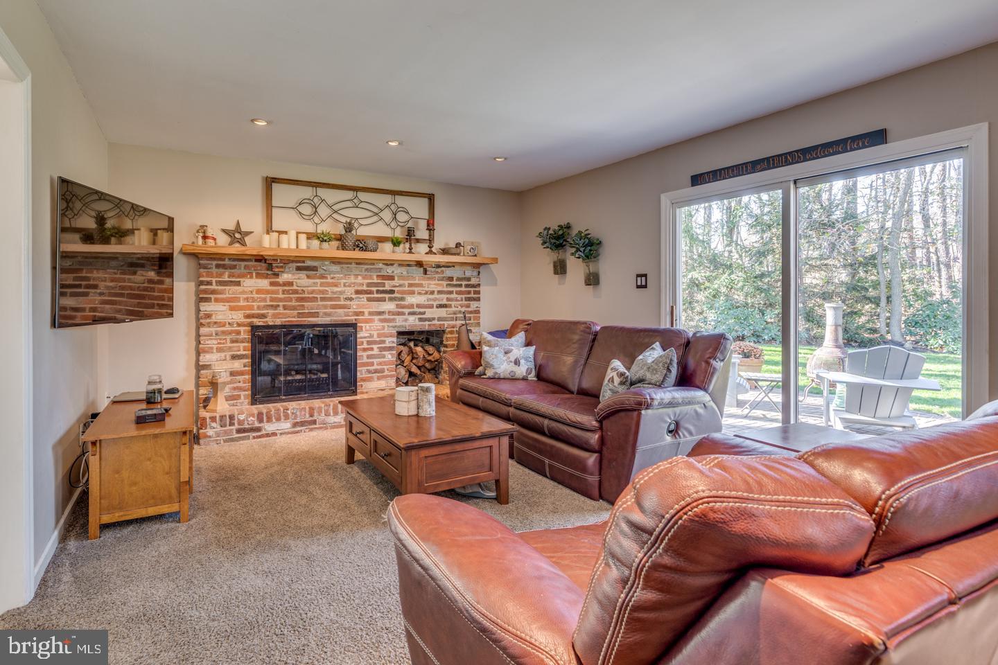 128 Heath Road Medford, NJ 08055 - Photo 13 of 45 Wood burning Fireplace