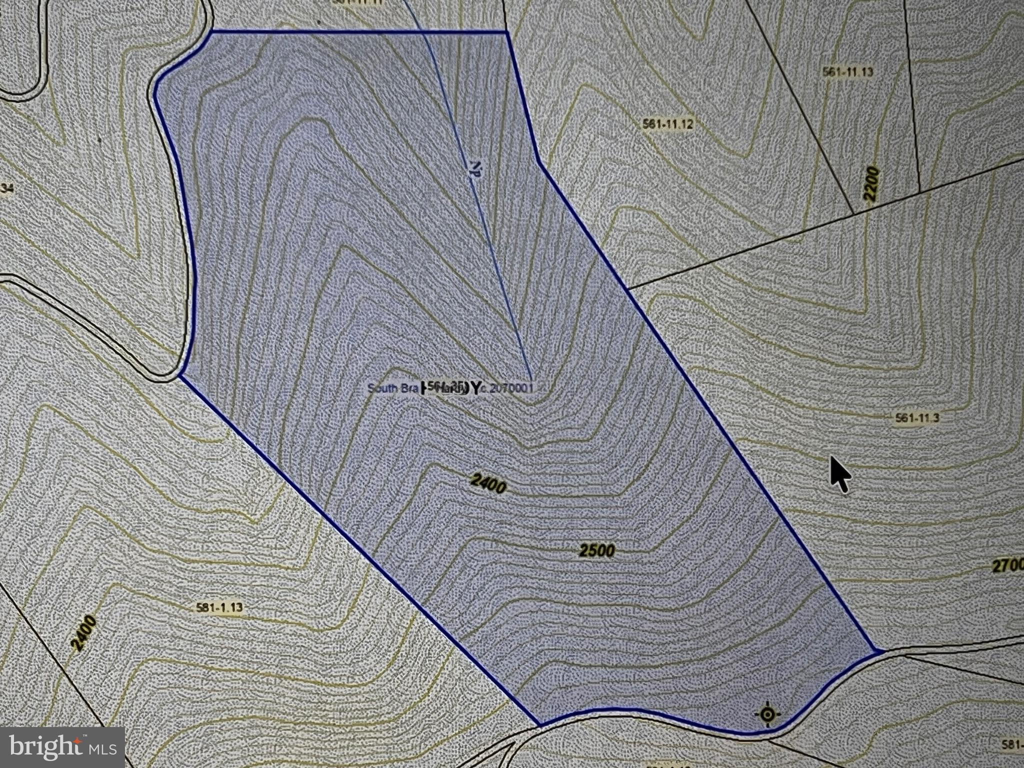 Lot 52 Grace Mountain Mathias, WV 26812 - Photo 33 of 34 Topo Map