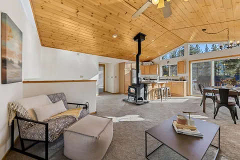 a very nice looking room with a large window