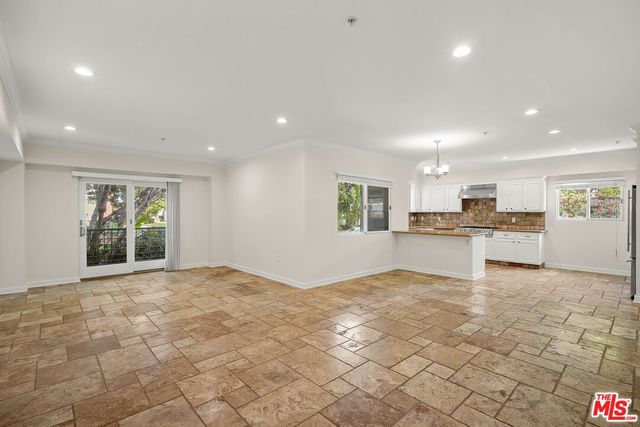 a view of kitchen and window
