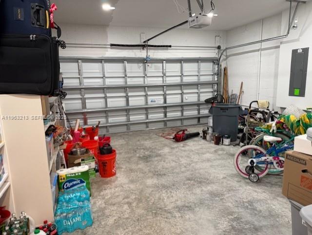797 Bloomfield Road Port St. Lucie, FL 34984 - Photo 31 of 35 a view of a garage with a bike