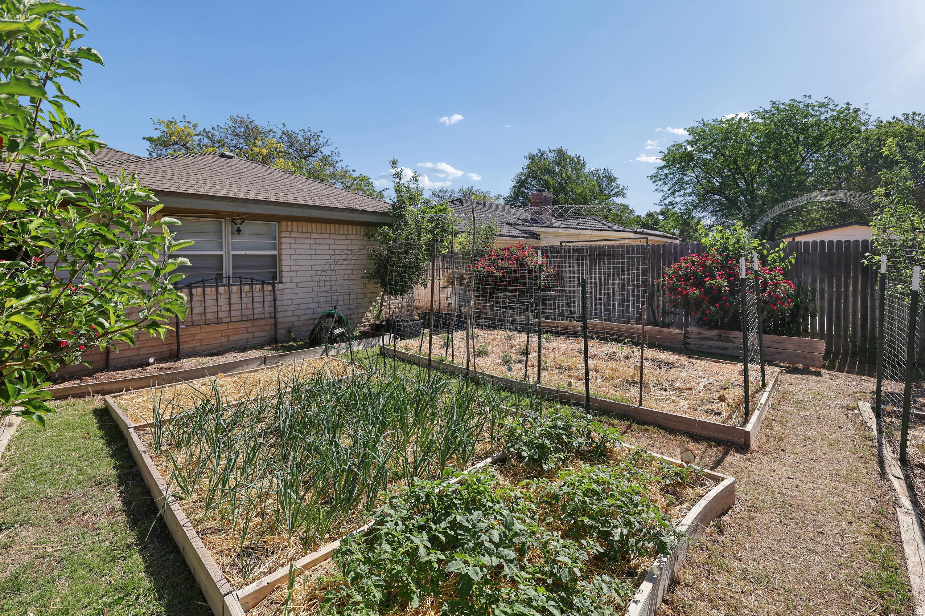 7211 Gainsborough Road Amarillo, TX 79106 - Photo 23 of 27 Backyard Garden