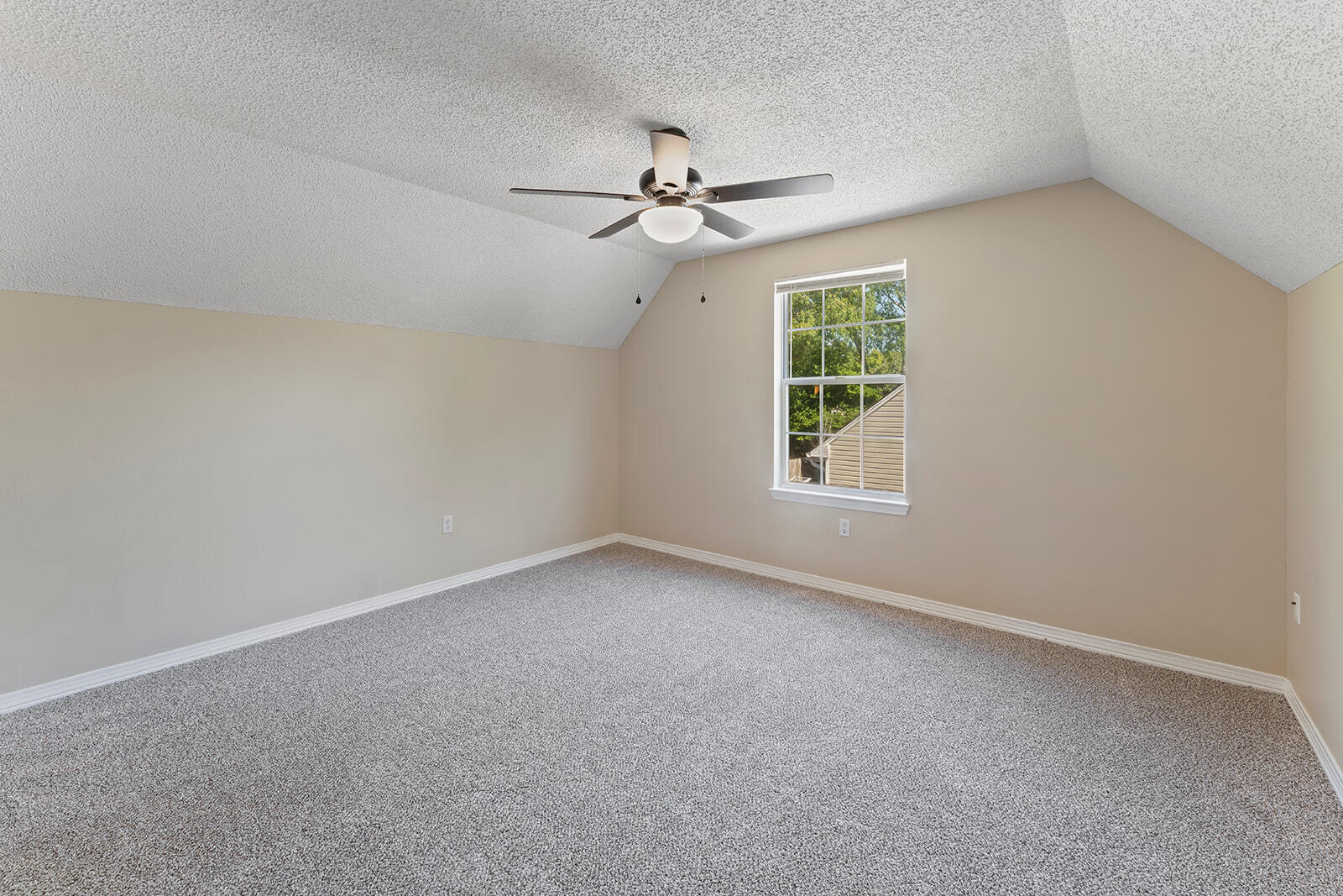 109 Nicole Lane Crestview, FL 32539 - Photo 34 of 60 an empty room with a window and a fan