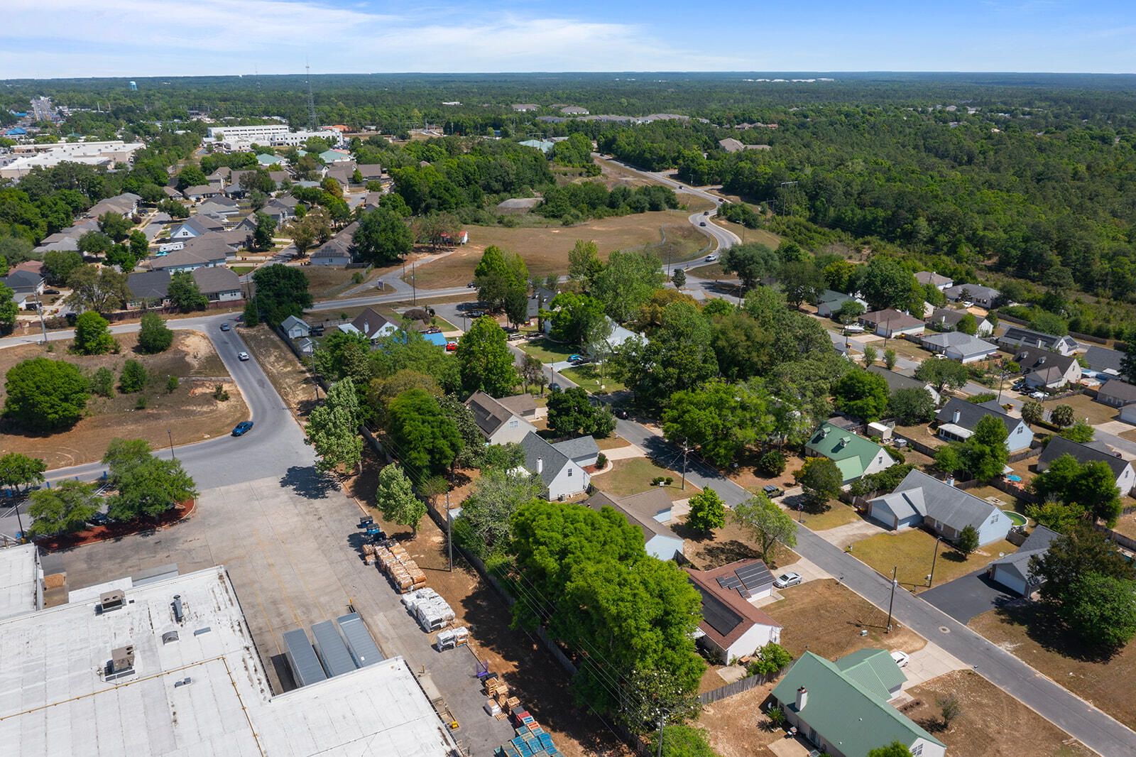 109 Nicole Lane Crestview, FL 32539 - Photo 59 of 60 an aerial view of a city with lots of residential buildings