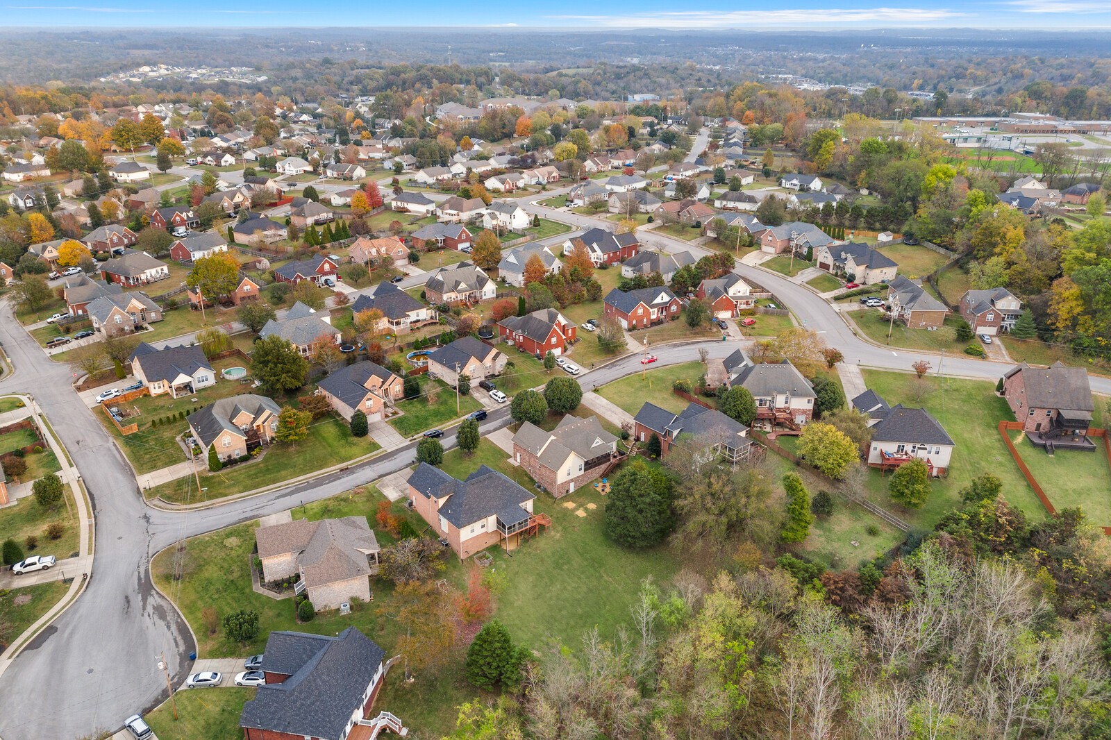 611 Windtree Pass Mount Juliet, TN 37122 - Photo 57 of 63 an aerial view of multiple house