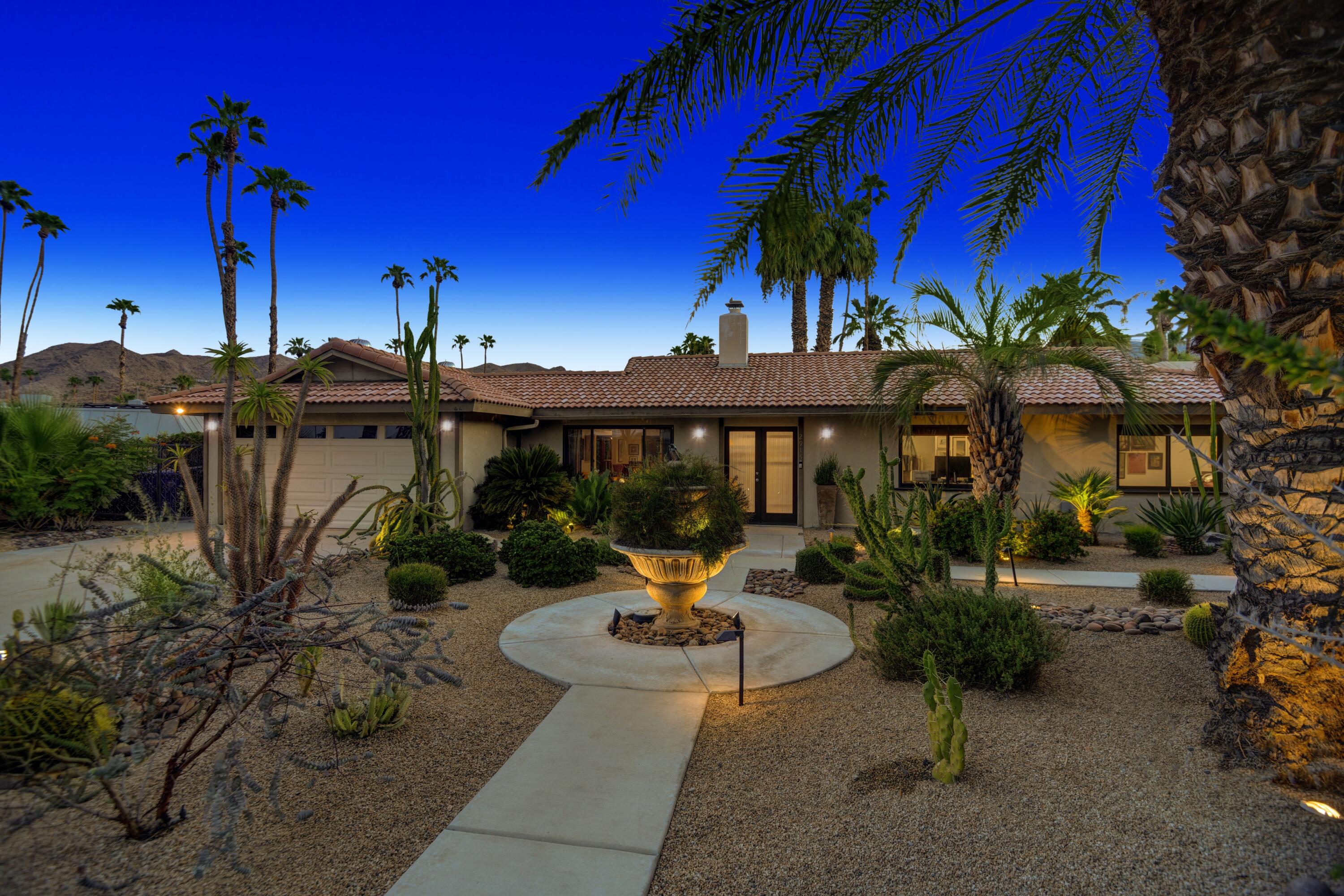 2915 Guadalupe Road Palm Springs, CA 92264 - Photo 4 of 52 a view of a house with a patio