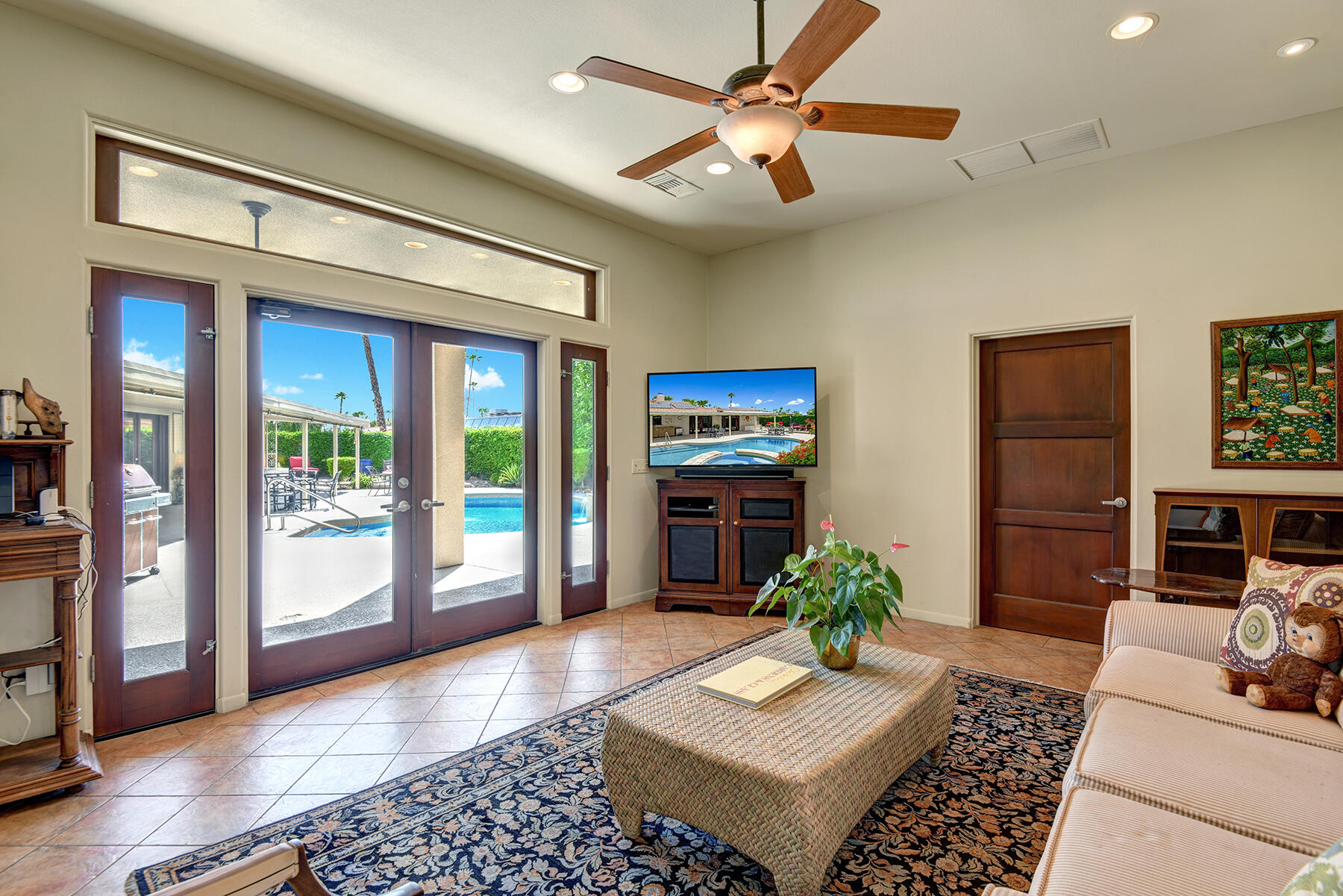 2915 Guadalupe Road Palm Springs, CA 92264 - Photo 43 of 52 a living room with furniture and a large window