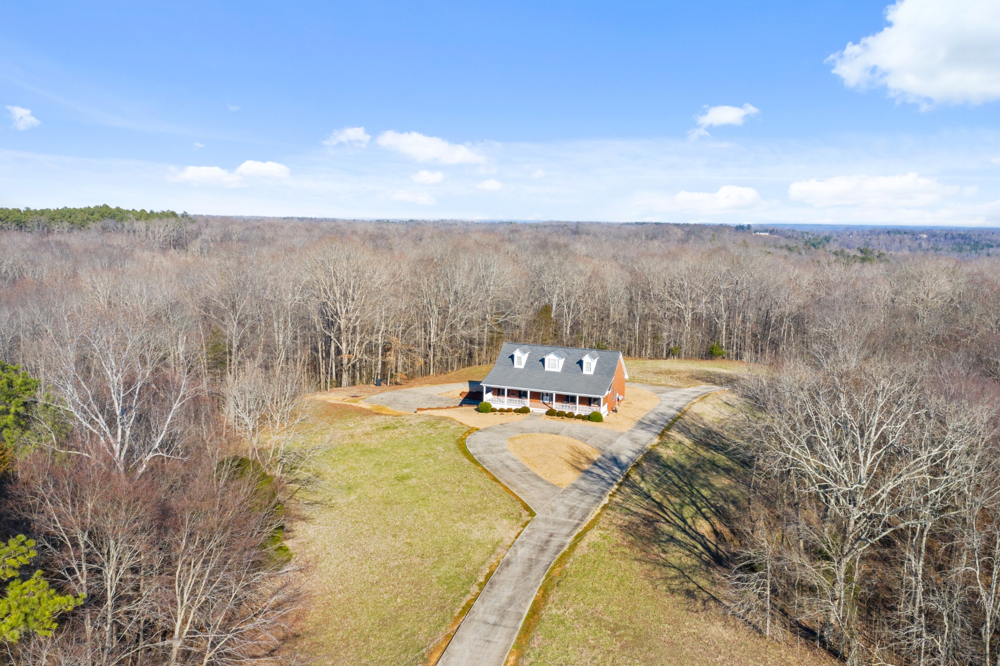 1760 Point Pleasant Road Buchanan, TN 38222 - Photo 12 of 50 a view of a yard with swimming pool and mountains