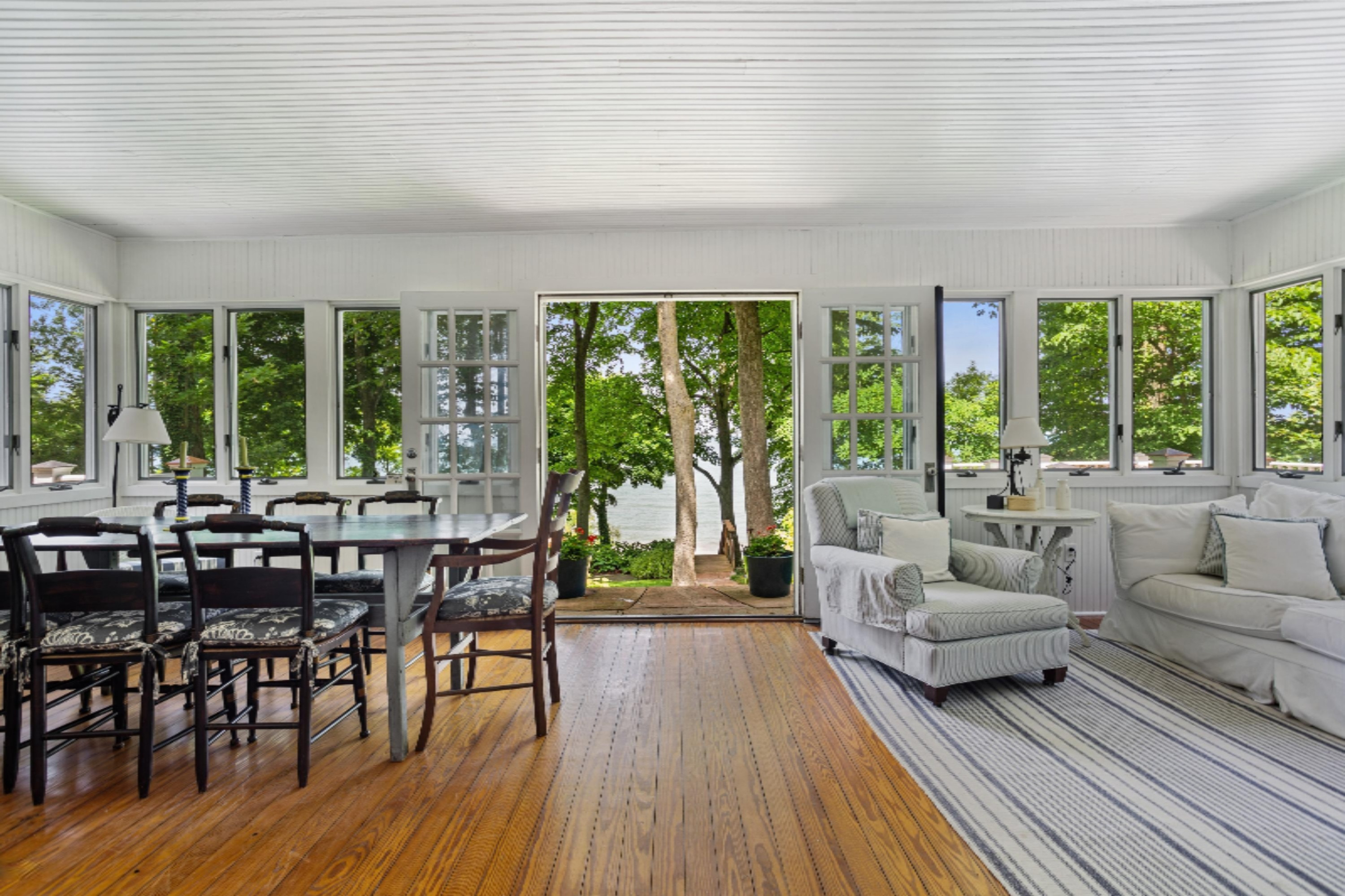 15120 Lakeshore Road Lakeside, MI 49116 - Photo 12 of 45 Sun Room Wide View
