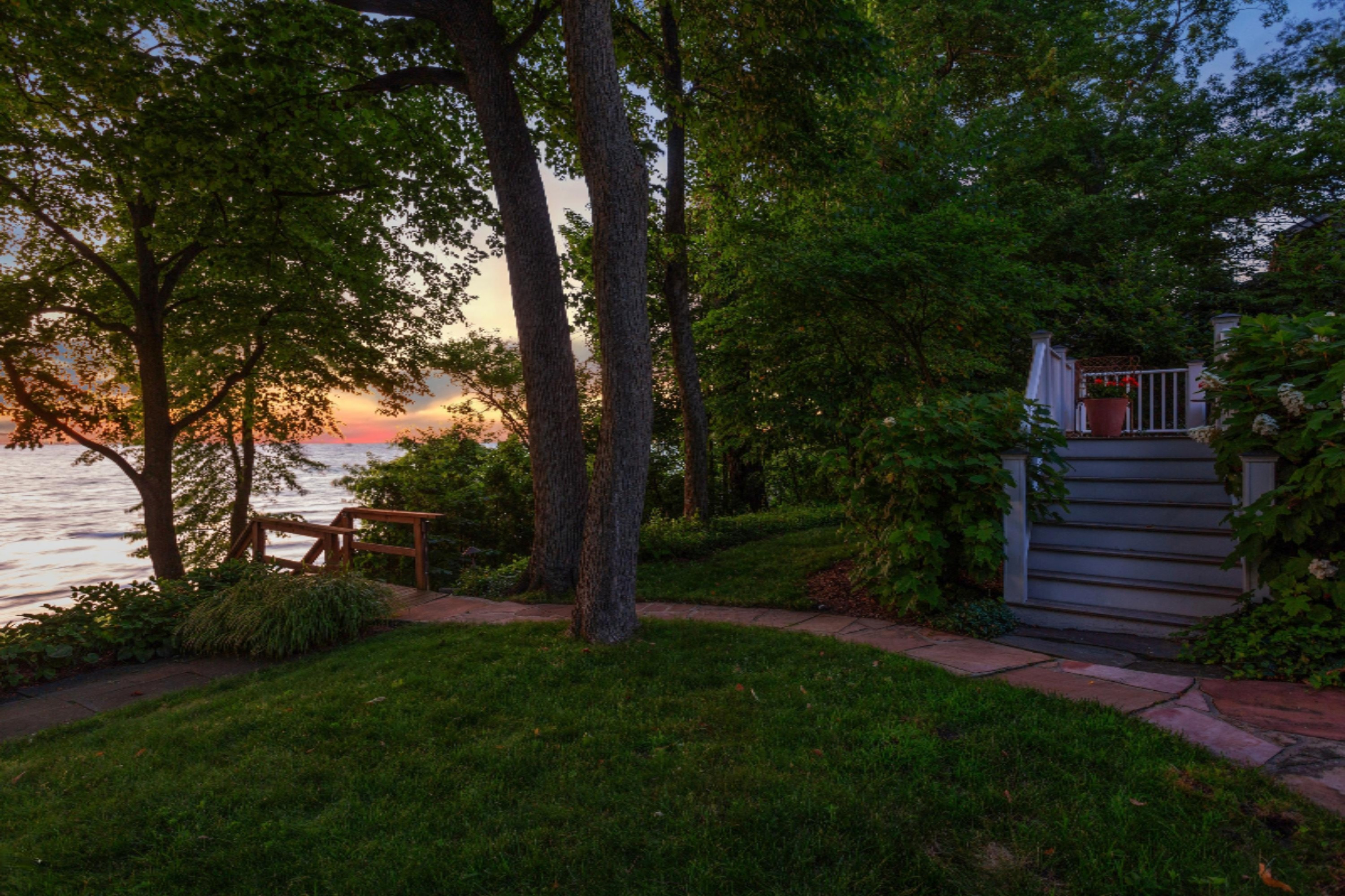 15120 Lakeshore Road Lakeside, MI 49116 - Photo 43 of 45 Yard to Deck