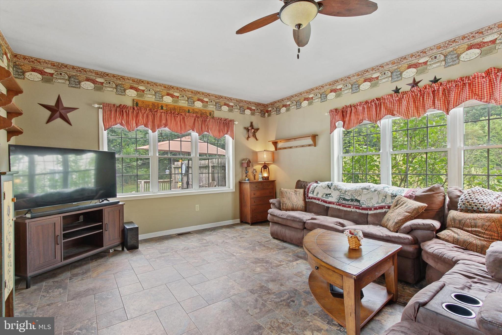 2115 Eden Road York, PA 17406 - Photo 9 of 28 Family Room View Overlooking Pool/Backyard Area.