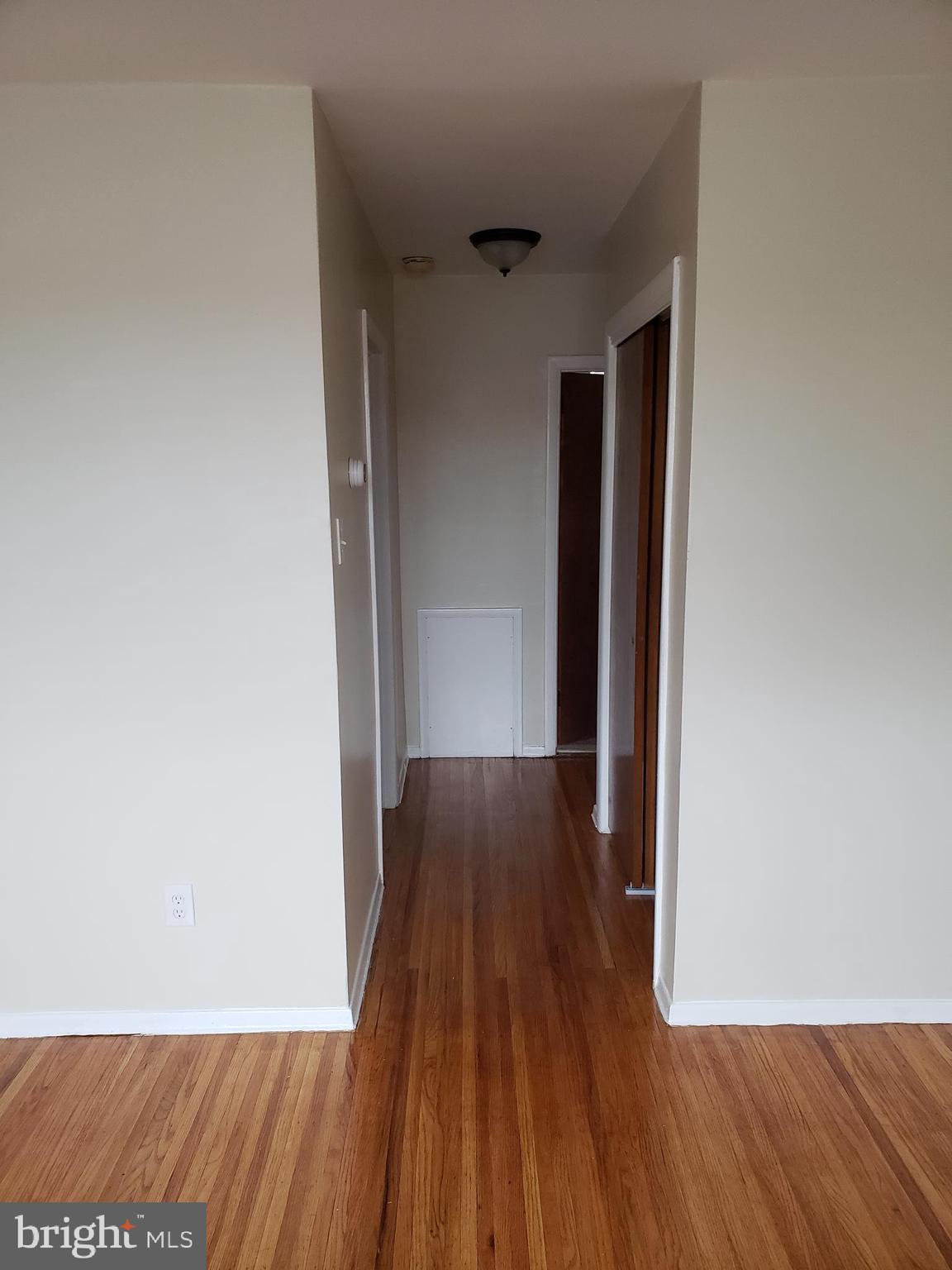 737-39 Borbeck Avenue, Unit D Philadelphia, PA 19111 - Photo 13 of 17 a view of hallway with wooden floor