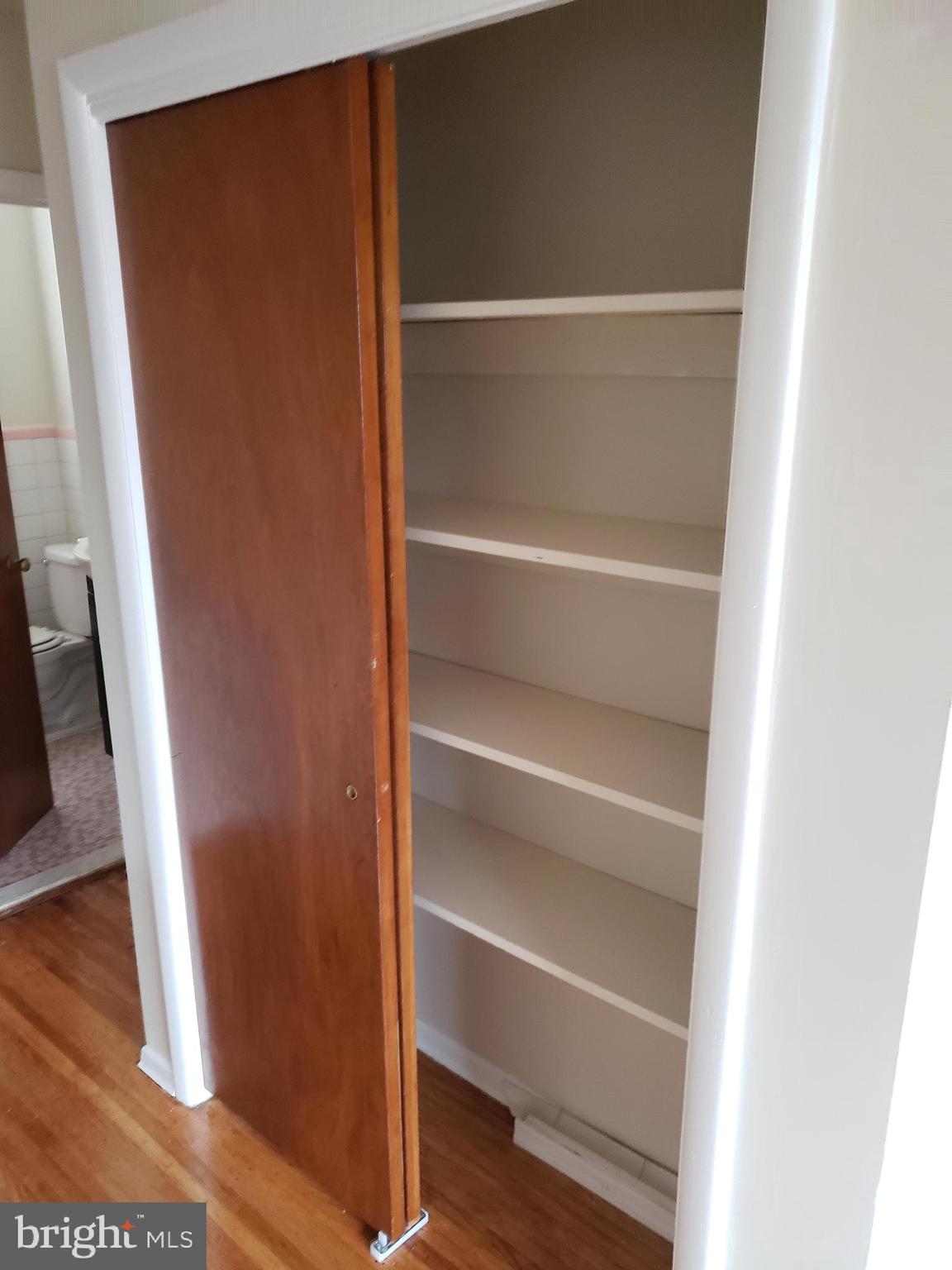737-39 Borbeck Avenue, Unit D Philadelphia, PA 19111 - Photo 10 of 17 a view of walk in closet with empty racks